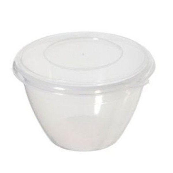 Whitefurze 0.6lt Pudding Bowl Plastic Pl2103