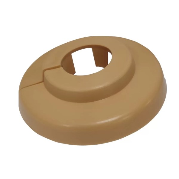 Plastic Rosette Beech 15mm (2)