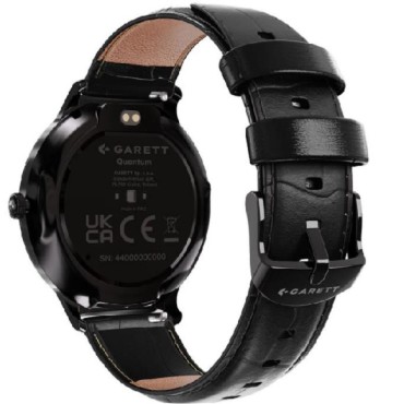 Garett Quantum Black Steel Smartwatch