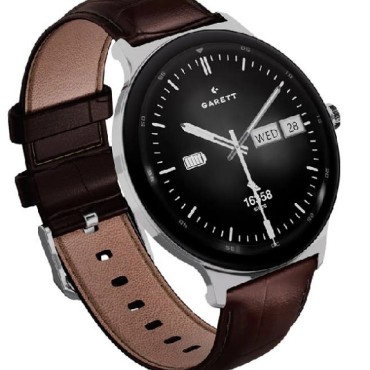 GARETT QUANTUM SILVER STEEL SMARTWATCH