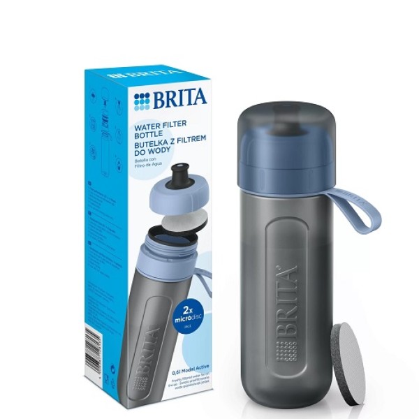 Brita Active Water Filter Bottle Dark Blue S1052250