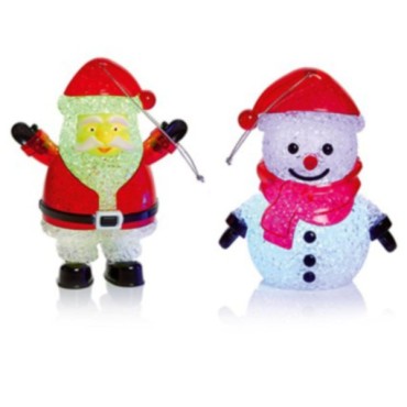 12cm Santa Or Snowman Random Selection