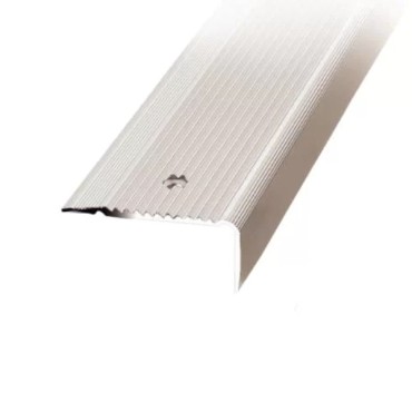 Screw Fit Flat Stair Edge 100cm Silver 894201 (new