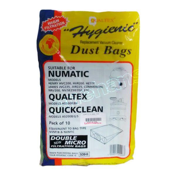 Vac Bag Henry 10 Bags Exssdb48