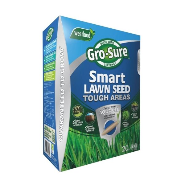 Gro-sure Smart Lawn Seed Shady & Dry 20m2 Box
