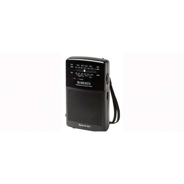Radio Portable Pocket Roberts Blk Sports925