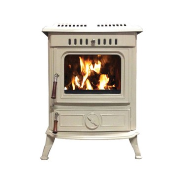 Blasket Stove 15/6 Kw Cream Enamel Boiler