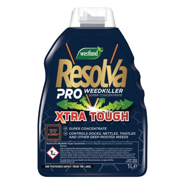 Resolva Pro Weedkiller Super Conc. Xtra Tough 1l