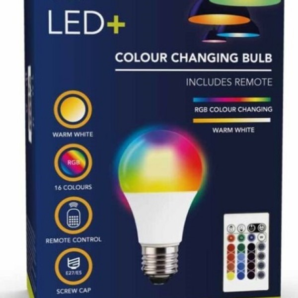 Tcp Colour Changing Bulb Es With Remote