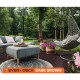 Decking Board Ever-deck Dark Brown 135x25x3.6m