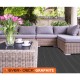 Decking Board Ever-deck Graphite 135x25x3.6m