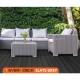 Decking Board Ever-deck Slate Grey 135x25x3.6m