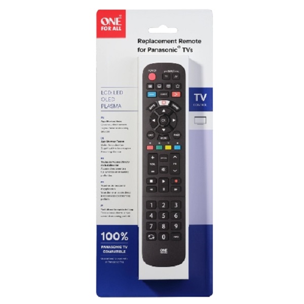 One For All Replacement Panasonic Remote Control Urc4914
