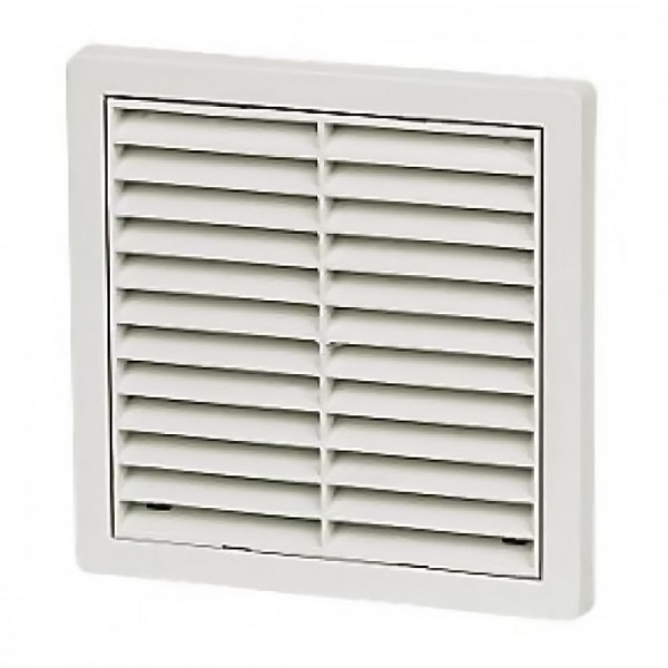 Vent Grill Sq White Get4fg V/t64
