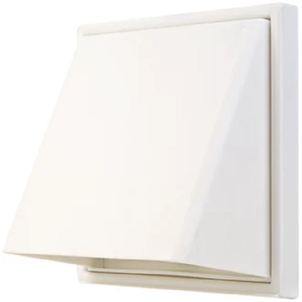 Vent Flap Sq White Vt161
