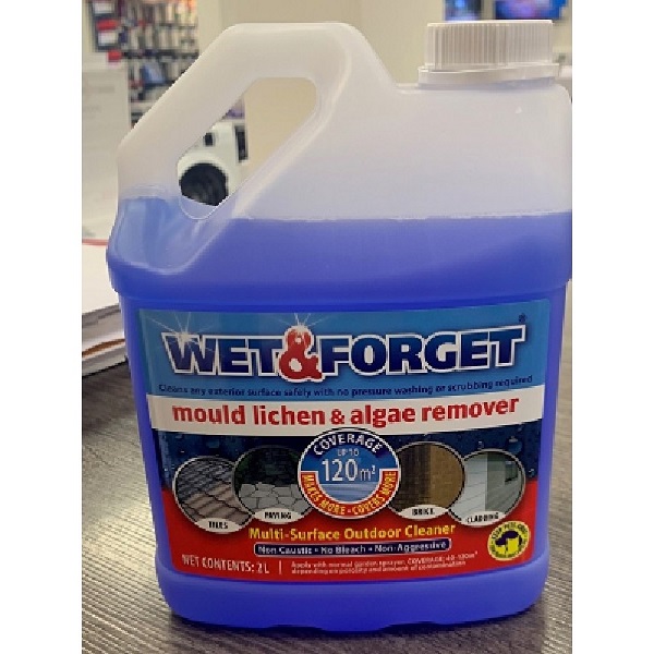 Wet & Forget 2ltr  Mould + Algae Remover