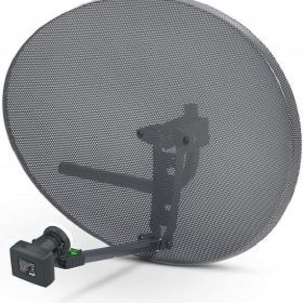 Sky / Freesat Zone 2 Satellite Dish With Quad Lnb