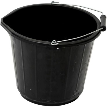Bucket 3 Gal Black Calf