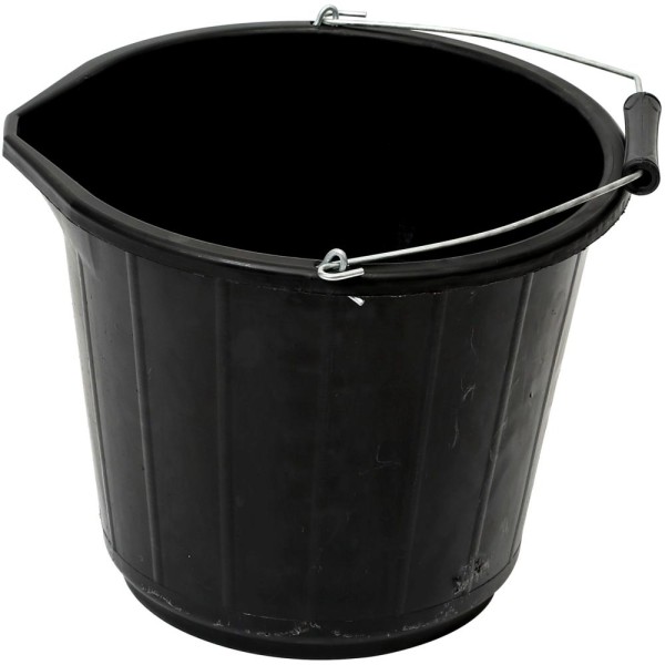 Bucket 3 Gal Black Calf