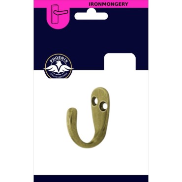 Phx Brass Robe Hook(1) ( Tp)