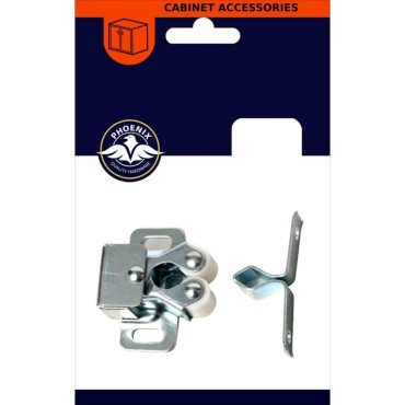Phx Double Roller Catch Zinc  (2) (tp)