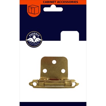 Phx Self Closing Cab Hinge Brass (2) (tp)