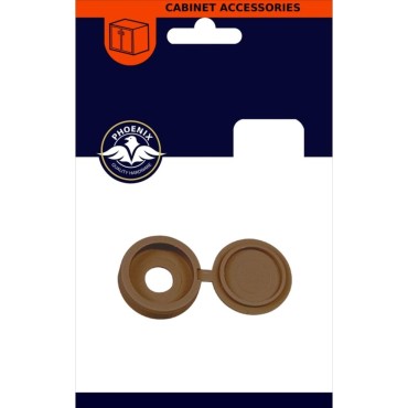 Phx.brown Screw Cover & Caps (20) (tp)