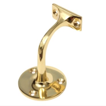 Phx 2 1/2 Brass Handrail Bracket