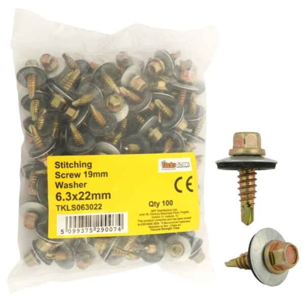 Teck Screw Stitcher 6.3 X 22 Stitching 19mm
