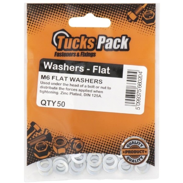 Washer Zinc Plated 20mm T8