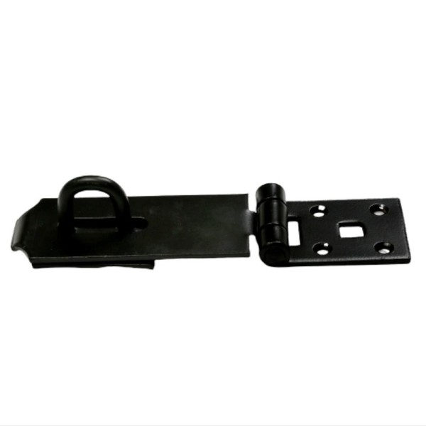 Phx 6 Heavy Duty Hasp & Staple Black