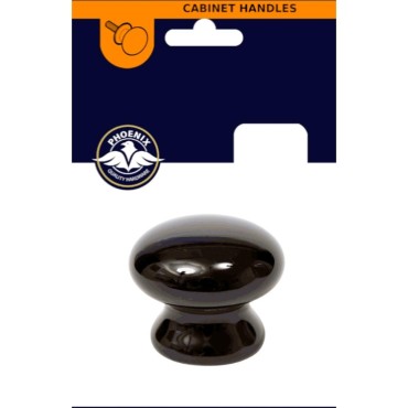 Phx Black Knob Ceramic 35mm247363