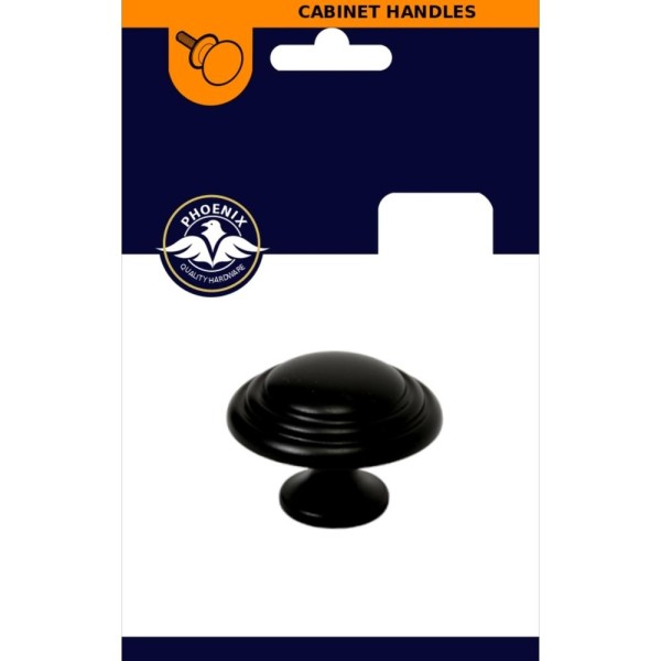 Phx Knob Black 40mm247306