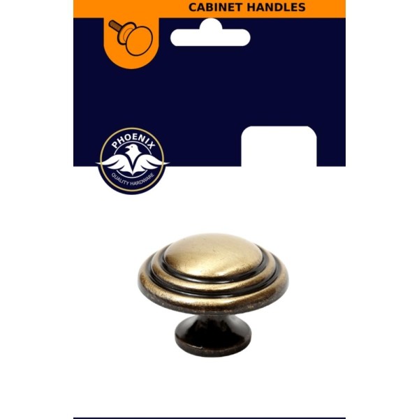 Knob Bronze 25mm 10/721 C20 Phx
