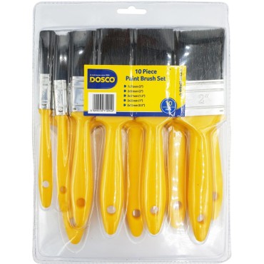 Dosco 10 Piece Paintbrush Set 71094