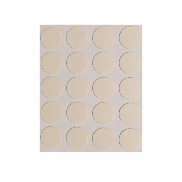 Screw Cap Adhesive Sticker Cream 100
