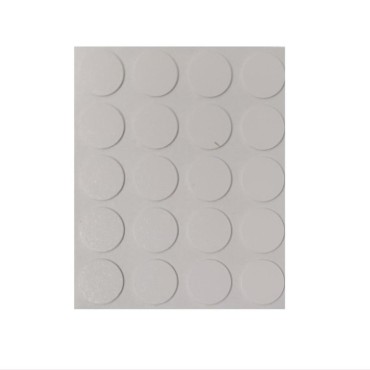 Screw Cap Adhesive Sticker  White 100