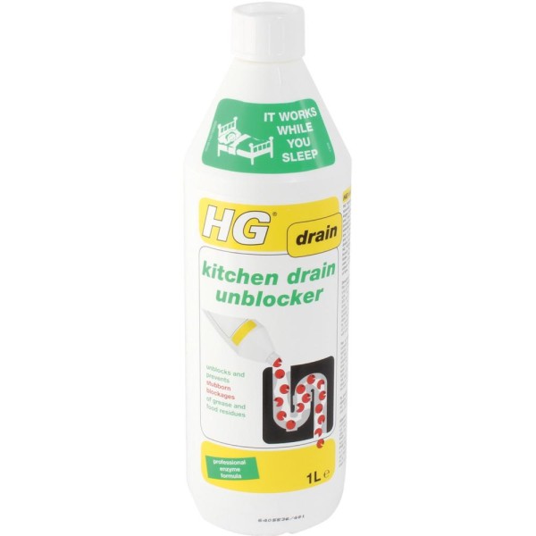 Hg Kitchen Drain Unblocker 1ltr Hag224z