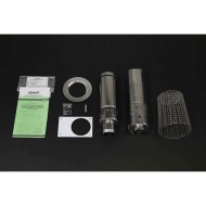 Grant Standard Flue Kit  Ez200 Walls Up To 550mm (includes S/s Terminal Guard)