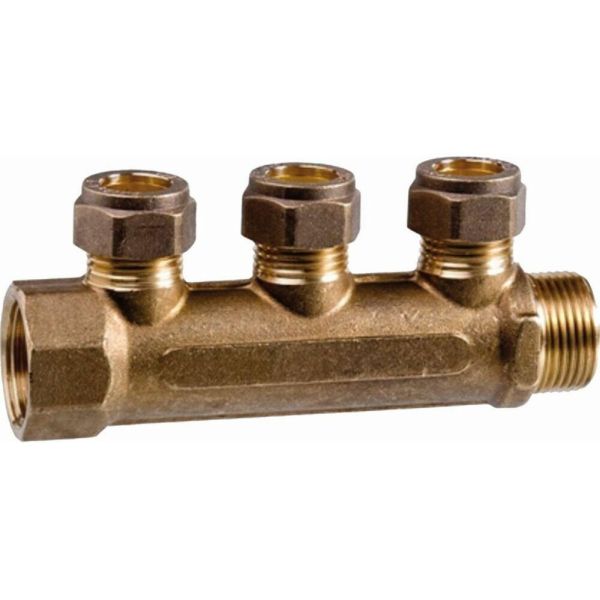Manifold 3/4 X 3 Way
