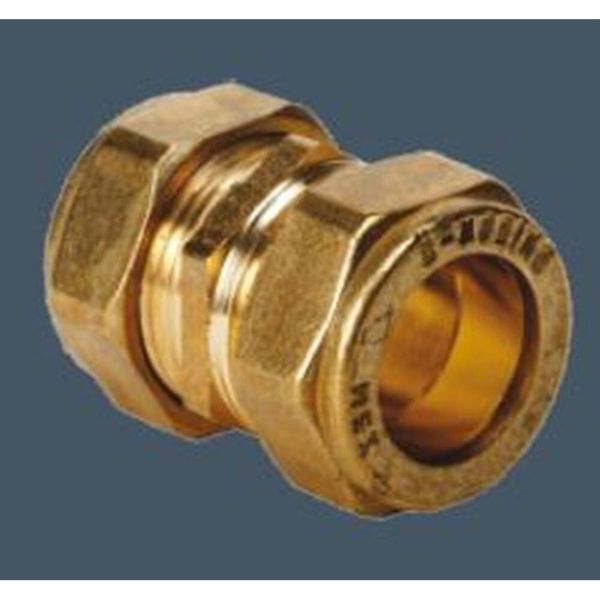 310 15mm Brass Coupler Metric
