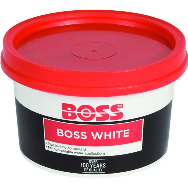 Boss White Pipe Jointing Compound 400g