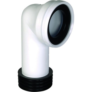 Pan Connector White Hunter Bend 90 Deg
