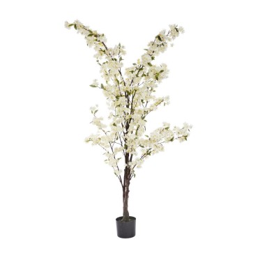 140cm Artificial Cherry Blossom Tree  - White