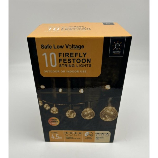 Smart Garden Eureka Lighting 10 Firefly Festoon St
