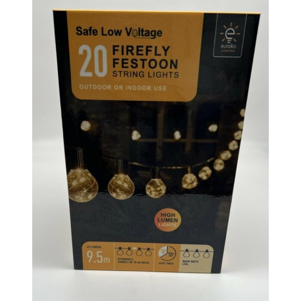 Smart Garden Eureka Lighting 20 Firefly Festoon St