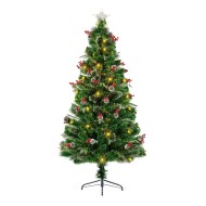 Fibre Optic New Jersey Spruce Tree - 6ft