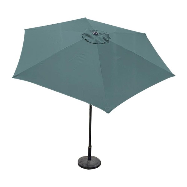 2.7m Crank & Tilt Parasol - Green