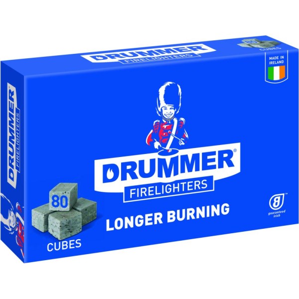 Drummer Firelighter 60 Cubes