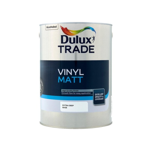 Dulux Trade Vinyl Matt Extra Deep Base 5l 5082986 Matt
